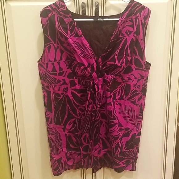 E21-Ana womens top purple and pink size xl - Picture 1 of 2